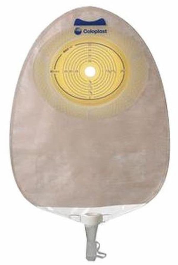Urostomy Pouch SenSura One Piece System 10 3/8 Inch Length, Maxi Convex Light, Trim to Fit 5/8 to 1 5/16 Inch Stoma Drainable