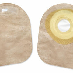 Ostomy Pouch Premier One Piece System 7 Inch Length Flat, Trim To Fit 5/8 to 2 1/8 Inch Stoma Closed End