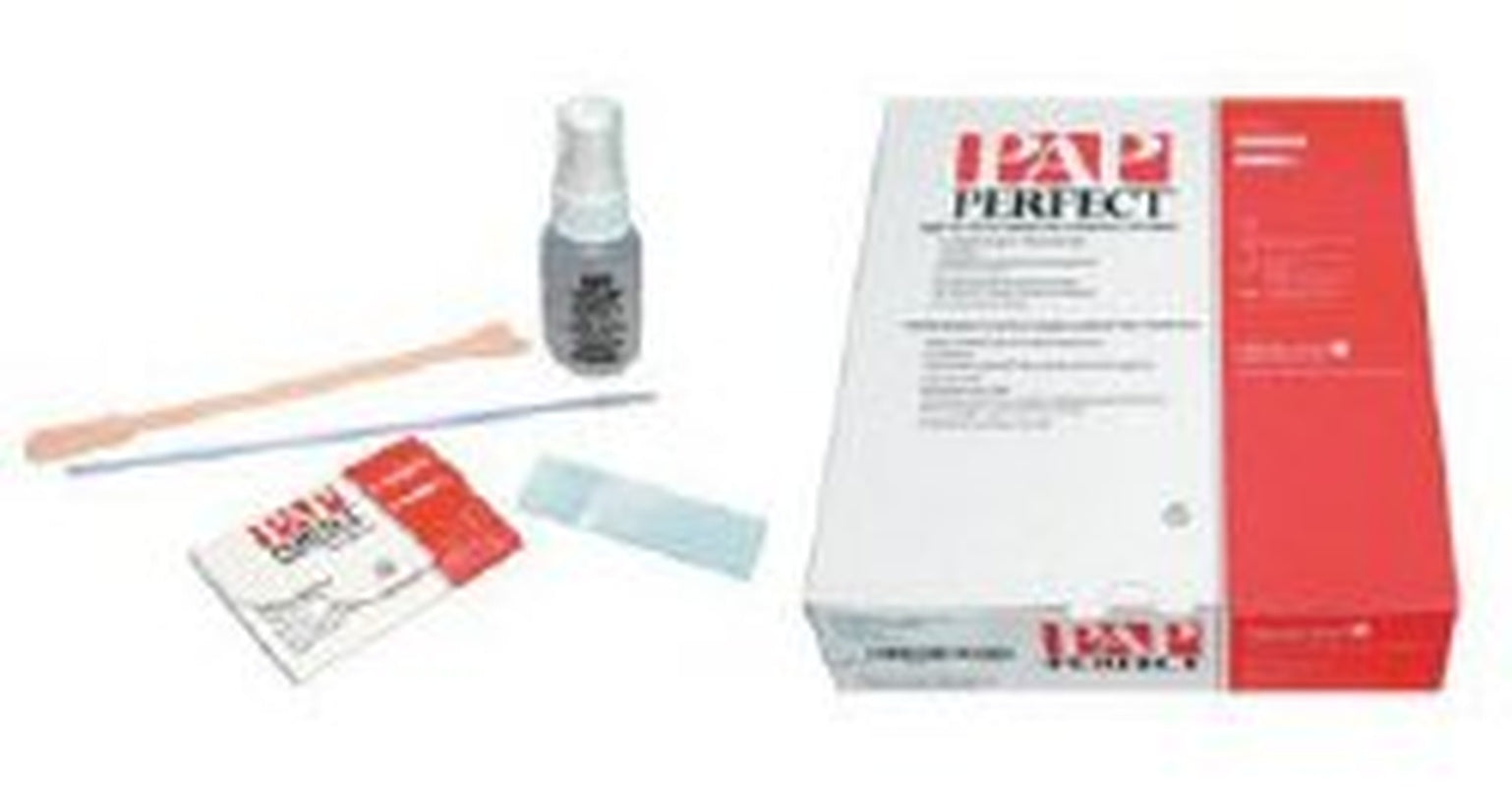 Pap Smear Collection Kit Pap Perfect Plastic Spatula Slide Transporter NonSterile