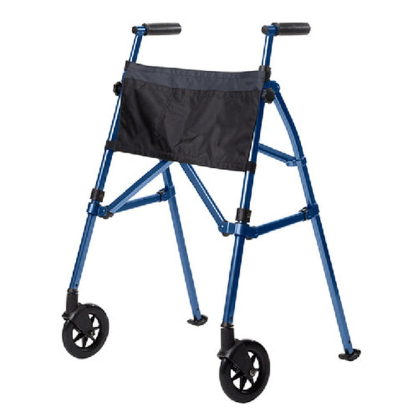 Ez Fold n go Walker Cobalt Blue   All Care Store