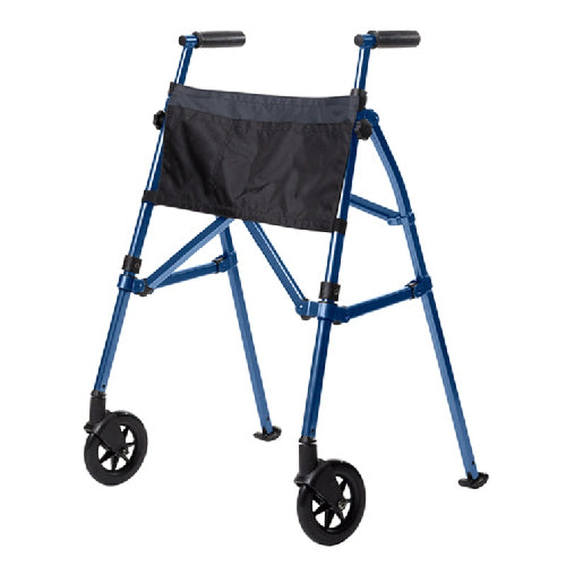 Ez Fold n go Walker Cobalt Blue   All Care Store