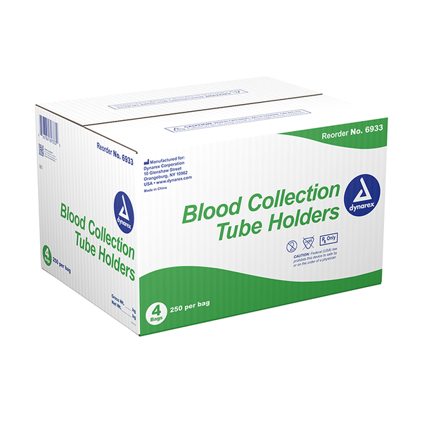 dynarex blood collection tube holders