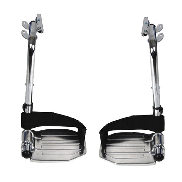 Swing away Footrests Only For Wheelchair   Aluminum (pr)   All Care Store