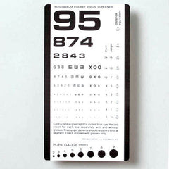 Pocket Eye Test Chart   All Care Store