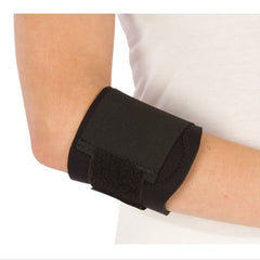 Elbow Support PROCARE Medium Contact Closure Tennis Left or Right Elbow 8 to 11 Inch Circumference Black