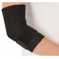 Elbow Support PROCARE Medium Pull On with Strap Tennis Elbow Left or Right Elbow Black