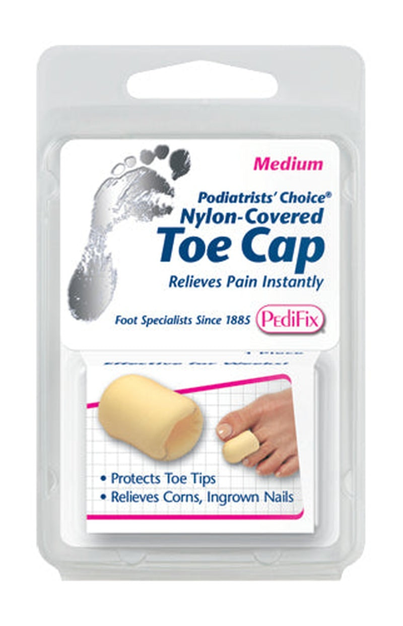 Nylon Covered Toe Cap Medium (each)   All Care Store