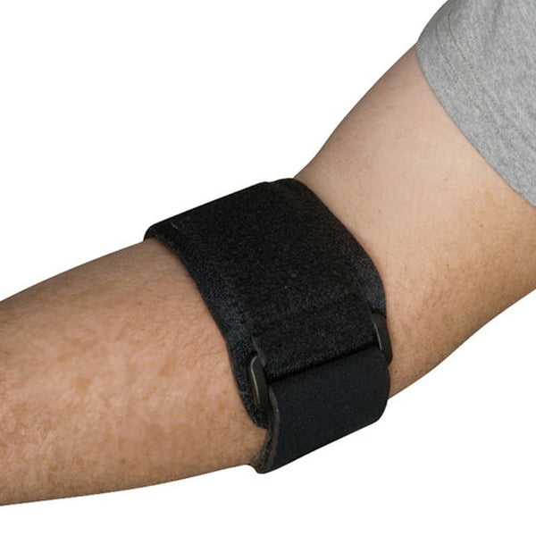 Blue Jay Tennis & Golf Elbow Strap Universal  Black   All Care Store