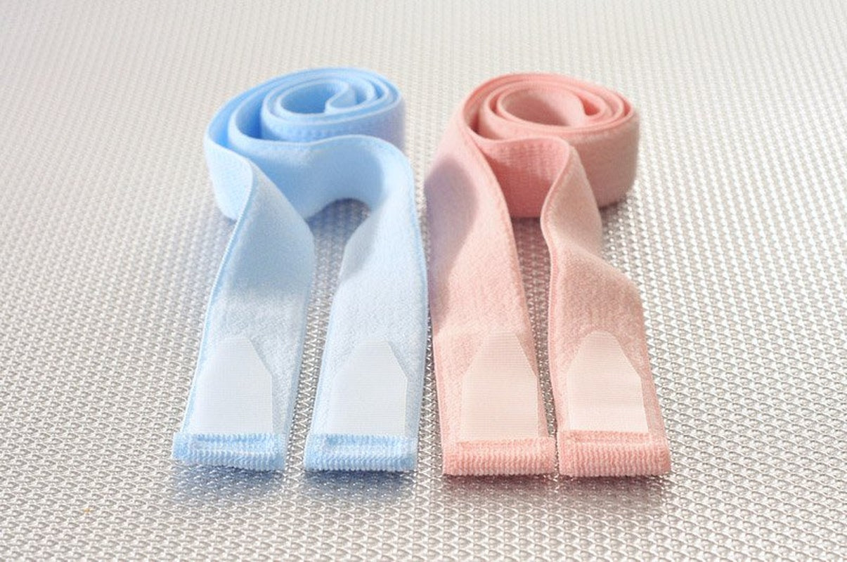 Fetal Monitor Belt Kerma Medical 1 1/2 X 42 Inch Hook and Loop Blue / Pink Fabric