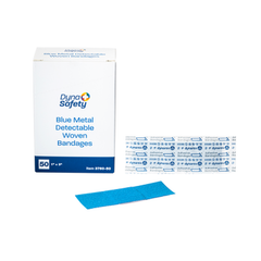 blue metal detectable woven bandage 6