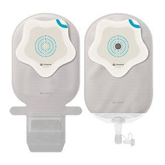 Ostomy Pouch SenSura Mio Kids One Piece System Mini Length Star Shaped, Trim to Fit 0 to 35 mm Stoma Drainable