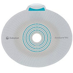 Ostomy Barrier SenSura Mio Click Precut, Extended Wear Elastic Adhesive 60 mm Flange Blue Code System 1 3/4 Inch Opening