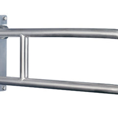 Flip-up Grab Bar  Peened Stainless Steel  Std