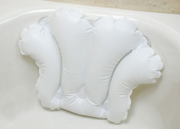 Inflatable Bath Pillow w/ Suction Cups   All Care Store