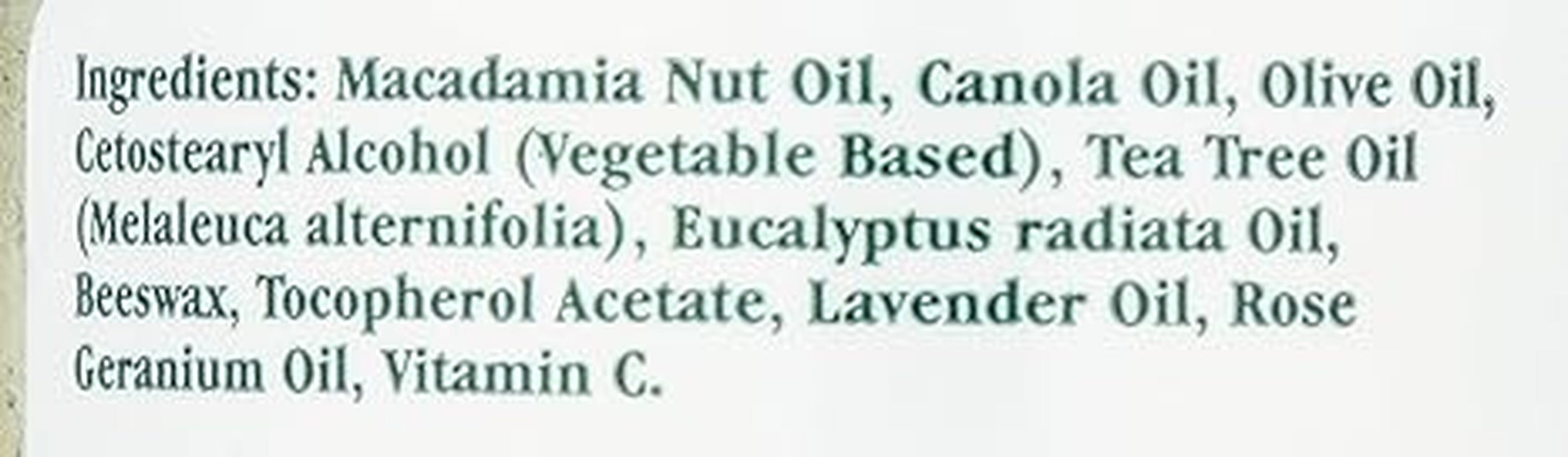 Tea Tree Therapy Antiseptic Ointment Eucalyptus Australiana And Lavender Oil - 2 Oz