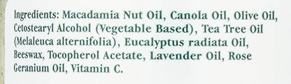 Tea Tree Therapy Antiseptic Ointment Eucalyptus Australiana And Lavender Oil - 2 Oz