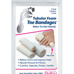 Tubular-foam Toe Bandage Pk/3 (1 Ea  S M L)