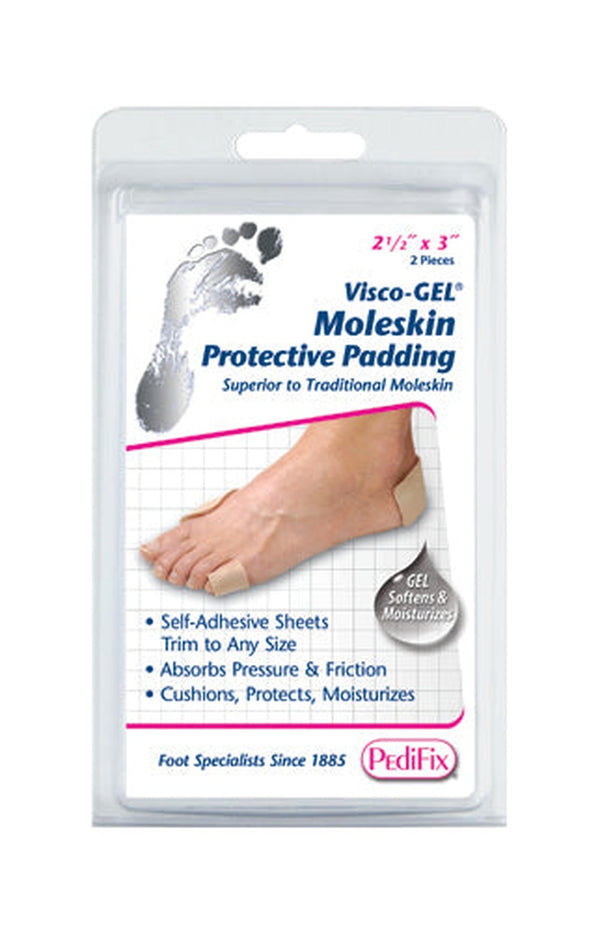 Visco Gel Moleskin 2 Per Pack 2 1/2  X 3   All Care Store