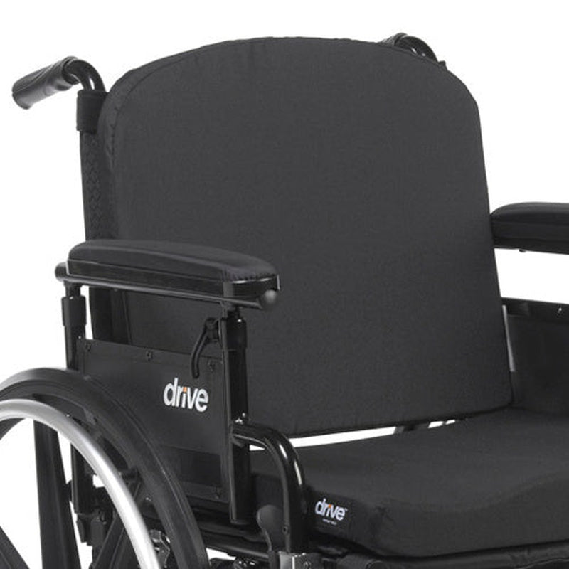 Wheelchair Back Cushion Adj Tension fits 16 21 W Wc's   All Care Store