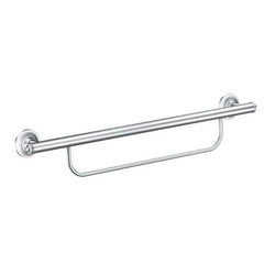 Integrated 24  Grab Bar W/towel Bar-chrome (moen)