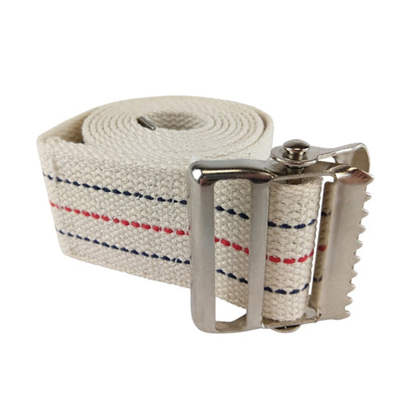 Gait Belt W/metal Buckle 2x60  Striped  Blue Jay Brand   All Care Store