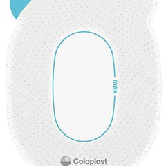 Ostomy Barrier SenSura Mio Baby Flex Trim to Fit, Standard Wear Adhesive without Tape 35 mm Flange Gray Code System 0 to 1 9/16 Inch Opening