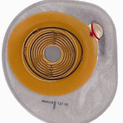 Colostomy Pouch Assura One Piece System 7 Inch Length, Midi Flat, Pre Cut 1 Inch Stoma Closed End