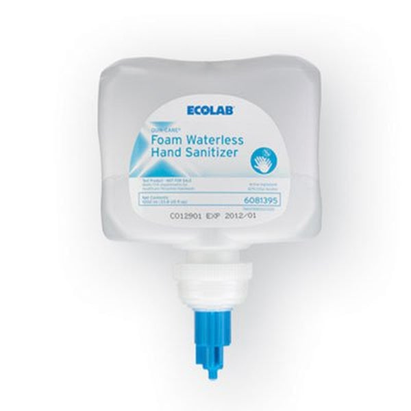 Hand Sanitizer Quik Care 1,000 mL Ethyl Alcohol Foaming Dispenser Refill Bottle