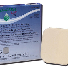 Hydrocolloid Dressing DuoDERM CGF Foam Backing 8 X 8 Inch Square Hydrocolloid