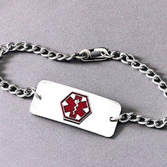 Medical Identification Jewelry bracelet  Blank   All Care Store