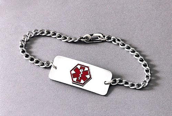 Medical Identification Jewelry bracelet  Blank   All Care Store