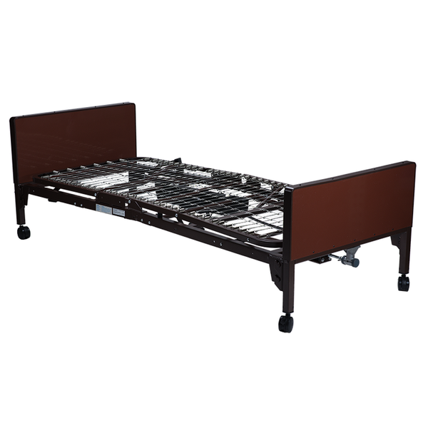 dynarex full electric homecare bed w full rail no rail half rail