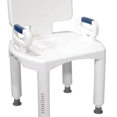 Bath Bench  Premium Series With Back And Arms   All Care Store