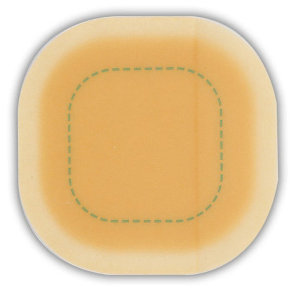 Hydrocolloid Dressing DuoDERM Signal 5 1/2 X 5 1/2 Inch Square