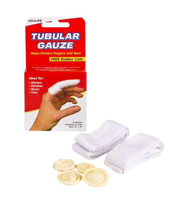 Tubular Gauze With Finger Cots   All Care Store
