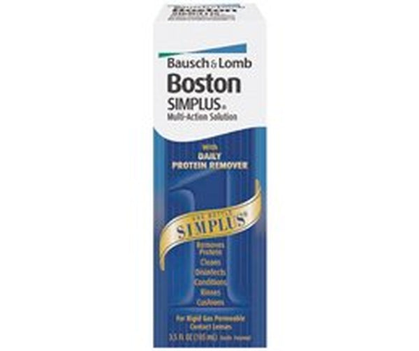 Contact Lens Solution Boston Simplus 3.5 oz. Solution