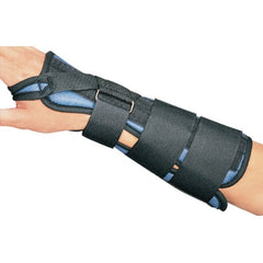 Wrist Brace ProCare Aluminum / Foam / Tricot Left Hand Black Large