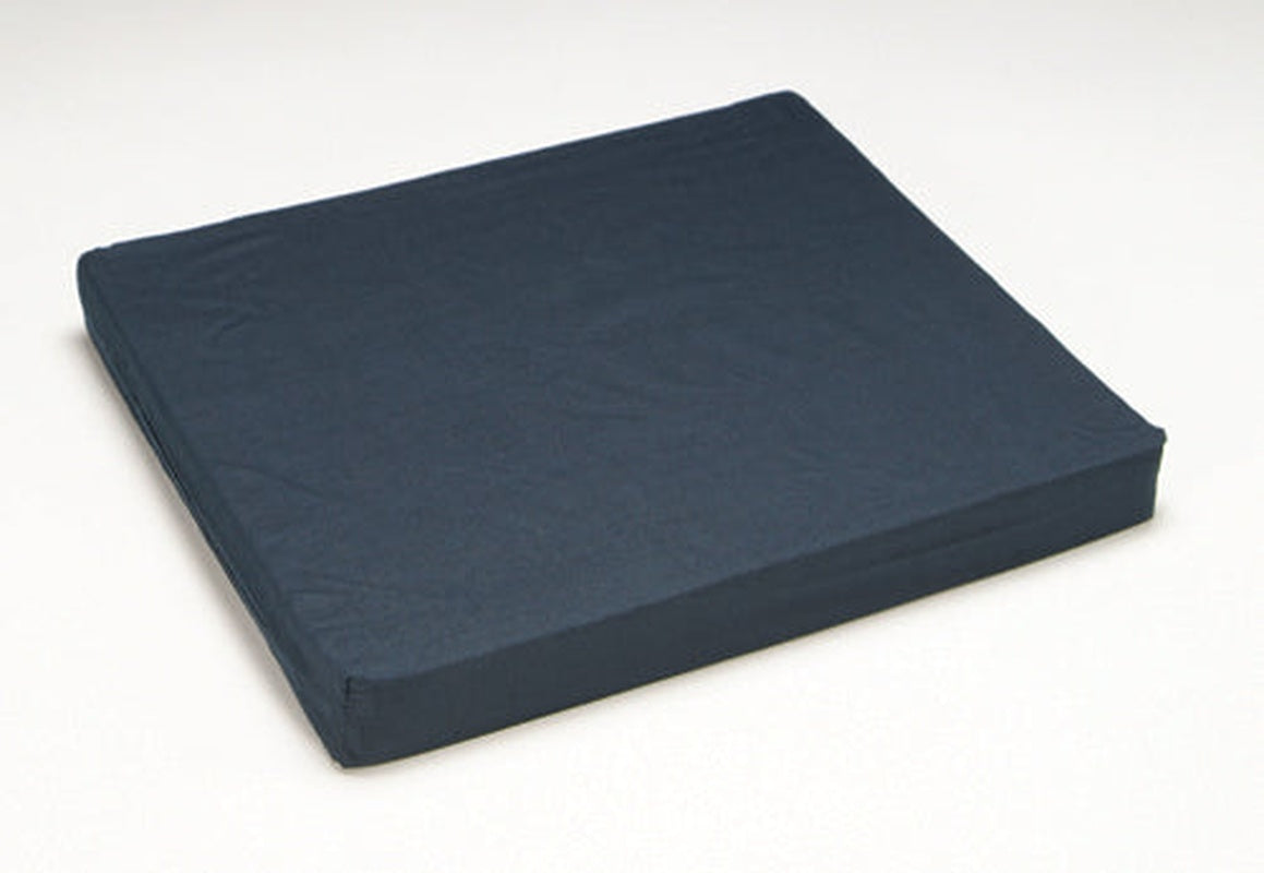 Foam Wheelchair Cushion Navy 15.5 X17.5 X1 7/8 Comp Foam   All Care Store