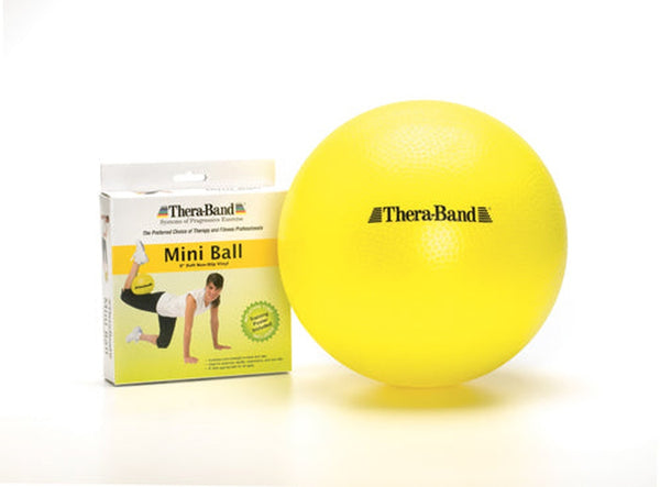 Theraband Mini Ball Yellow 9  Diameter   All Care Store