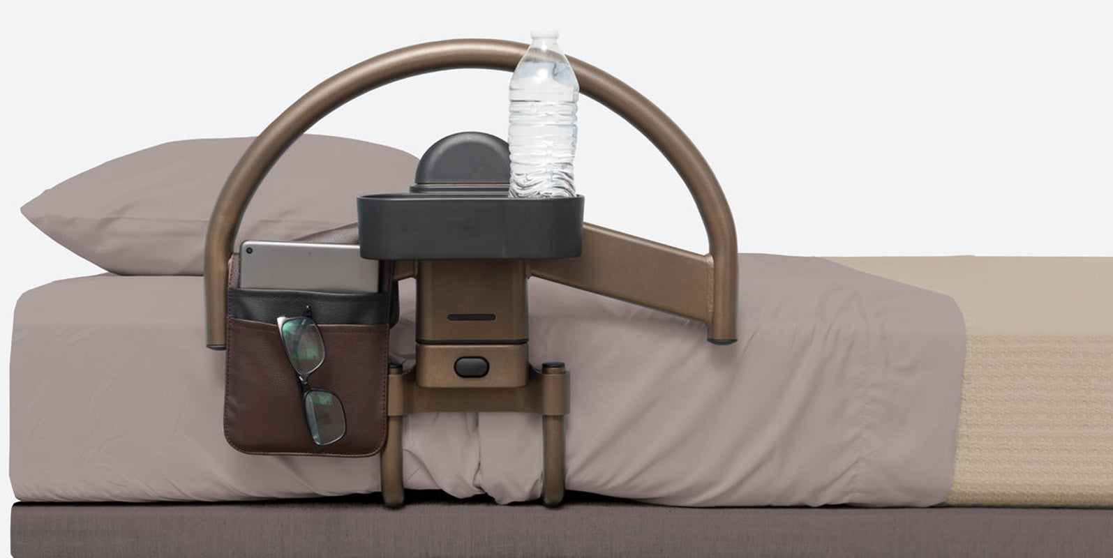 Wonder Click Bed Handle for Adjustable Beds - Enhance mobility and safety with this sturdy, easy-to-install bed handle, perfect for seniors and those with limited mobility.