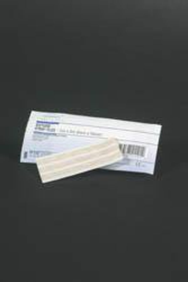 Skin Closure Strip Suture Strip Plus 1 X 5 Inch Nonwoven Polyamide Flexible Strip Tan