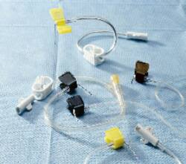 Huber Infusion Set Kawasumi 20 Gauge 1 Inch 8 Inch Tubing Without Port
