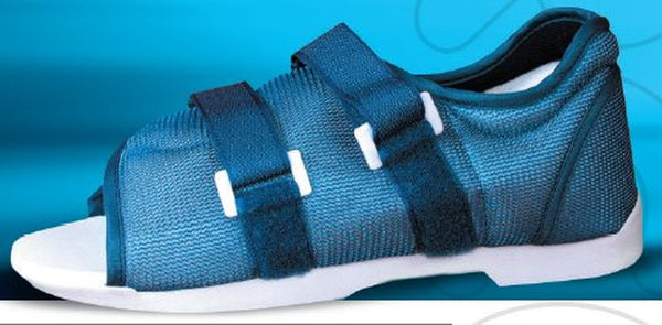 Post Op Shoe Darco Med Surg Large Female Navy Blue