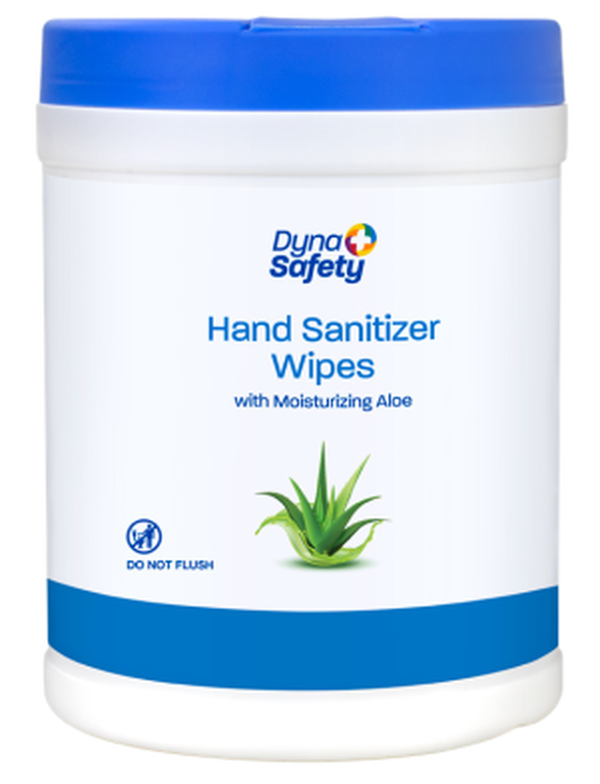 Hand Sanitizer Wipes with Moisturizing Aloe