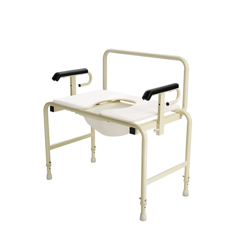 Bariatric HD Drop Arm Commode 30" and 26"
