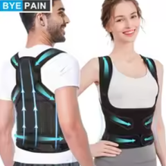 1pcs back brace posture corrector for men and women full back support for upper lower neck shoulder spine pain scoliosis