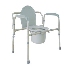 Bariatric Folding Commode 650 Lb. Capacity