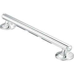 moen elegance grab bar 24 chrome w grip pads