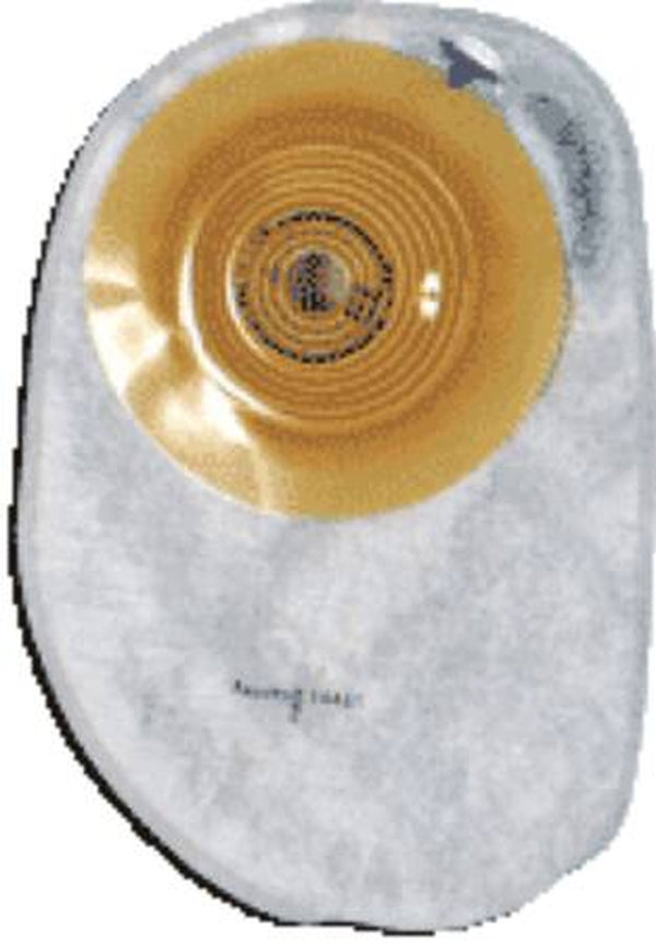 Colostomy Pouch Assura One Piece System 8 1/2 Inch Length, Maxi Convex Light, Trim to Fit 3/4 to 1 1/4 Inch Stoma Closed End