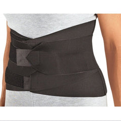 Back Support ProCare X Large Hook and Loop Closure 45 to 53 Inch Waist or Hip Circumference 9 Inch Height Adult